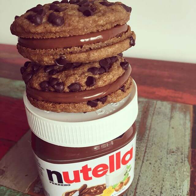 Alfacookies con Nutella