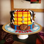 Torta de cumpleaños de Woody